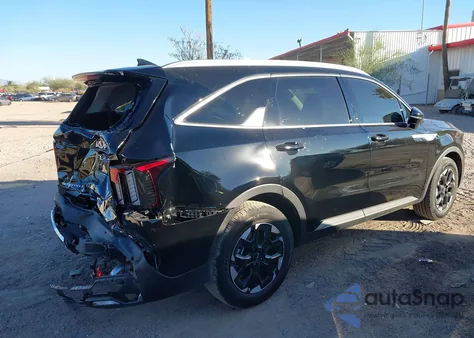 2025 Kia Sorento S from USA, damaged, VIN 5XYRL4JC5SG372803